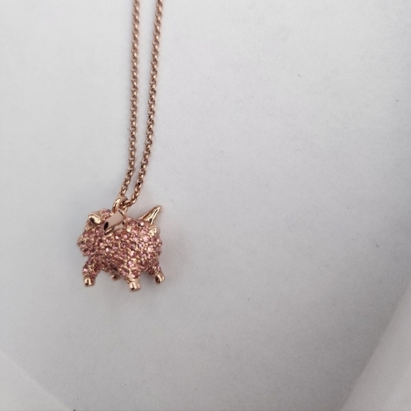 Flying Pink Piggy Necklace - Picture 5 of 16